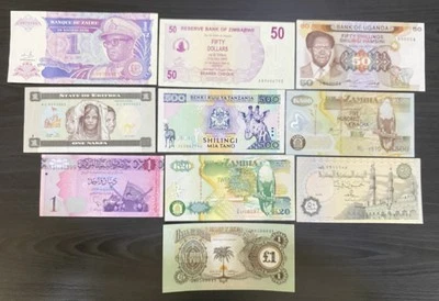 COLLECTION OF 10 AFRICAN NOTES - ALL UNC - AF SET 02 - Image 1 of 2