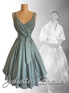 Planet 50s Vintage Style Wedding Bridesmaid Evening Party Ball Gown Dress 14 - Picture 1 of 4
