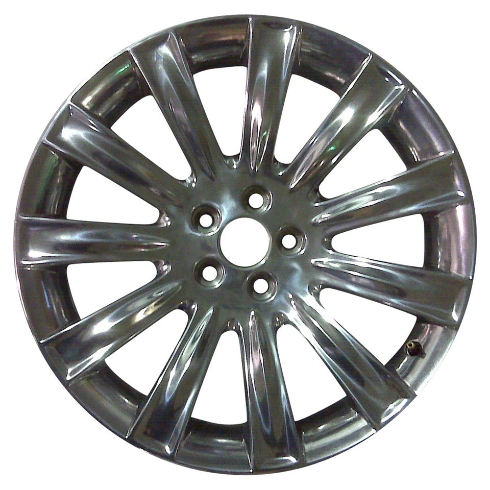 Used Metallic Polished Aluminum Wheel 20 x 8 9A5Z1007A - Image 1 of 1