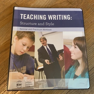 IEW Teaching Writing: Structure and Style, Seminar Workbook Pudewa 2nd ed no dvd - Image 1 of 3