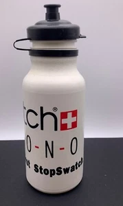 SWATCH Swiss Watch White Plastic Pull Top Water Bottle Vintage Made in USA - Picture 1 of 3