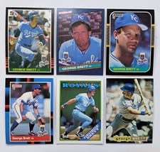 GEORGE BRETT Kansas City Royals 1994 Stadium Club Golden Rainbow #5 + Lot of (6)