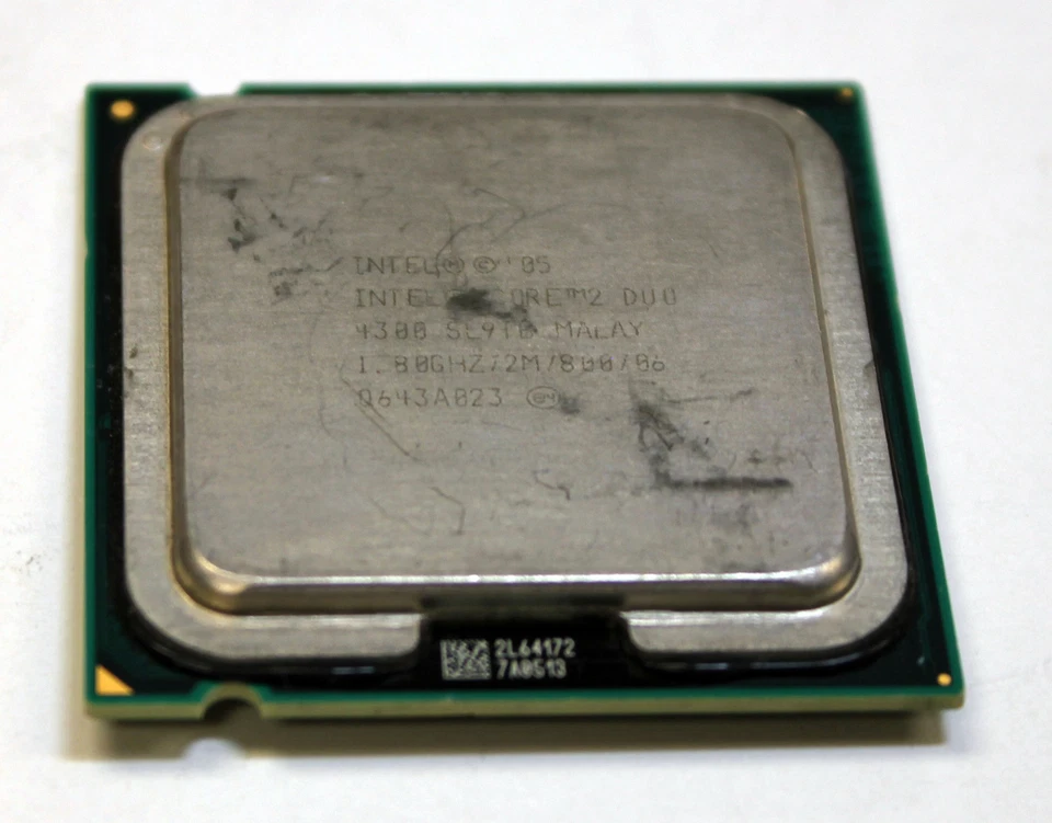 Intel Core E4300 SL9TB 1.80 GHz 2M Cache 2 Duo Core CPU LGA775 Processor - Image 1 of 1