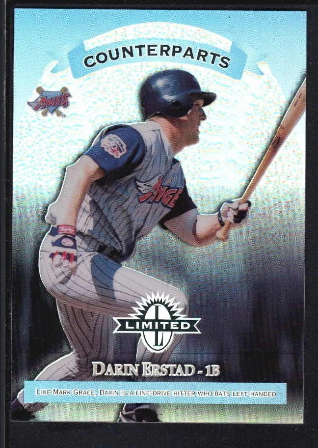 DARIN ERSTAD MARK GRACE 1997 DONRUSS LIMITED #71 EXPOSURE REFRACTOR SP - Image 1 of 1