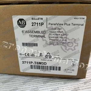 AB 2711P-T6M3D Panelview Plus 600 Operator Interface Panel Ser A UPS Fast Ship - Picture 1 of 2