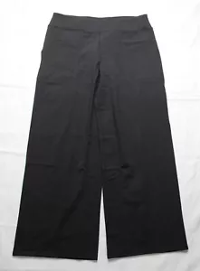 G4free Women's Wide-Leg High-Waist Business Casual Pants CA4 Black Size 2XL NWT - Picture 1 of 5