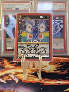 2022 Metazoo Magicast Mothman Full Holo Metapoo #3/8 Signed Sketched By Brunes