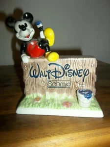 WALT DISNEY MICKEY MOUSE FENCE PAINTER BY SCHMID - Picture 1 of 2