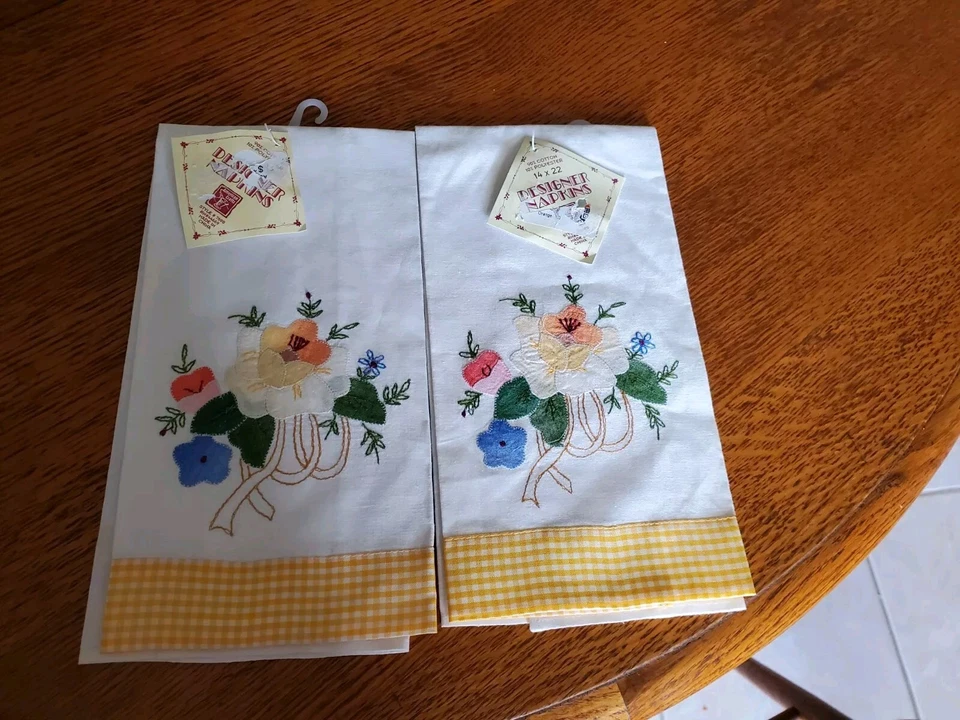 Designer Napkins American Kitchen Crafts 14 x 22 - Image 1 of 4
