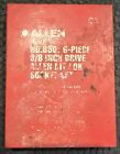 Allen 3/8 Inch Drive Socket Set With Metal Case