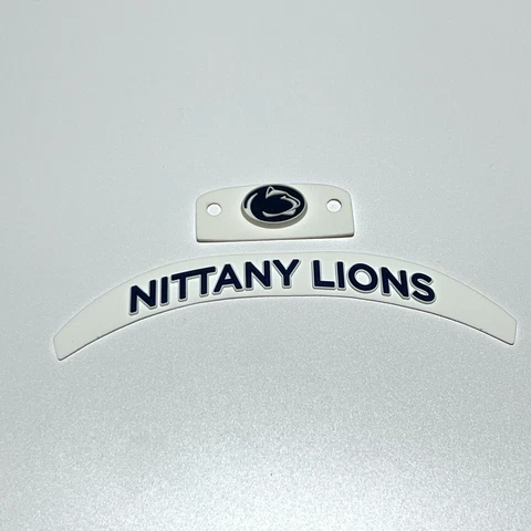 Penn State Nittany Lions Speed White/Blue Mini Helmet 3D Bumper Set Cover