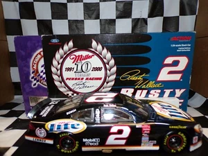 Rusty Wallace #2 Miller Lite/10 Aniversario 2000 Taurus 1:24 Escala Acción - Imagen 1 de 7