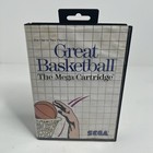 ⭐Great Basketball SEGA Master System SMS Complete Contacts Cleaned Tested⭐👀