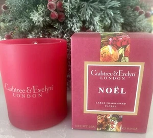 Crabtree & Evelyn Noel Fragranced Candle ~ Large, 8.9 oz ~ New - Picture 1 of 4
