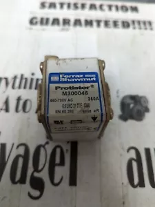 FERRAZ SHAWMUT,M300046,PROTISTOR FUSE 660-700V/350A NOS - Picture 1 of 5
