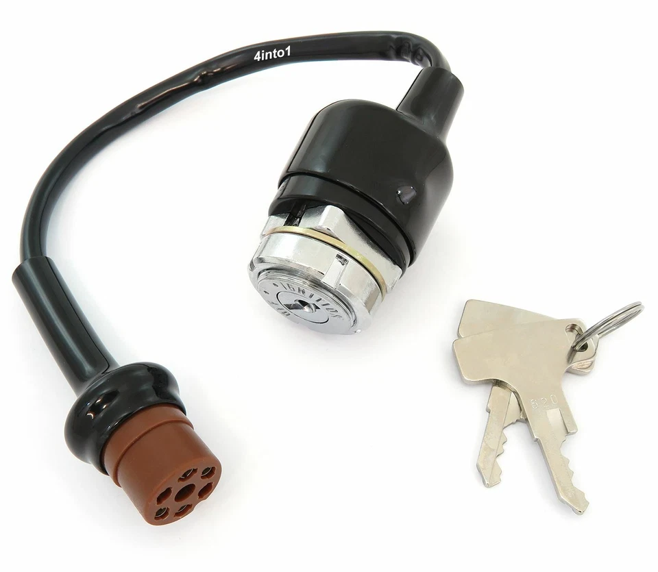 Interruptor de encendido - Enchufe redondo - Honda CA/CB/CL175 CB/CL/SL350 CB/CL450 CB750 Foto 1 de 1