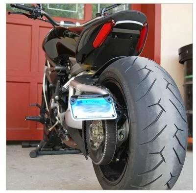 Ducati Diavel 1260 Side Mount License Plate (2 Position)  NRC NEW RAGE CYCLES Foto 1 de 4