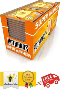 Hothands Super Calentadores 40 Unidades Mano y Cuerpo 18 Horas Calor Máximo - Imagen 1 de 6