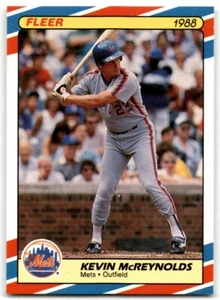 1988 FLEER SUPERSTARS KEVIN MCREYNOLDS NEW YORK METS #24 - Picture 1 of 2
