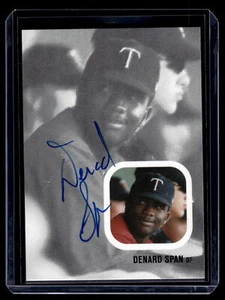 Denard Span 2002 Just Rookies Autograph Auto Rookie Card /400 #24 - Picture 1 of 2