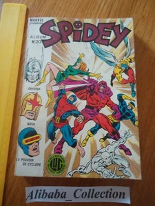 ALBUM SPIDEY 20 LUG SPIDERMAN COMICS MARVEL SUPER HEROS X-MEN COMIC - Picture 1 of 4