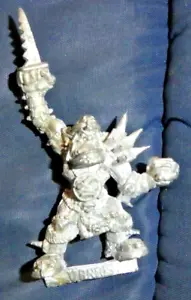 CLASSIC Blood Bowl Varag Ghoul Chewer Orc Star Player NIB Metal - OOP Bloodbowl - Picture 1 of 2