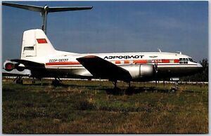 Flugzeug Antonov AN-14 c/n CCCP-06132 von Aeroflot/Polar in Uljaniwsk Postkarte