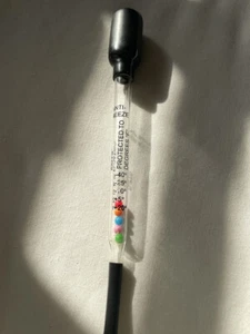 2 VINTAGE Glass Tools & Anitifreeze Auto & Trucks & All Battery CHECKER - Bild 1 von 4