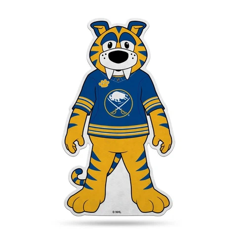 Buffalo Sabres 18"x18" Mascot Felt Pennant [NEW] NHL Sign Banner Wall Cave Cover