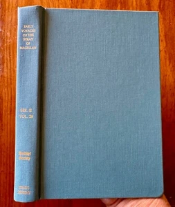 FRÜHE SPANISCHE REISEN ZUR MAGELLANSTRASSE VON MARKHAM 1991 HC KLAPPKARTEN - Bild 1 von 7
