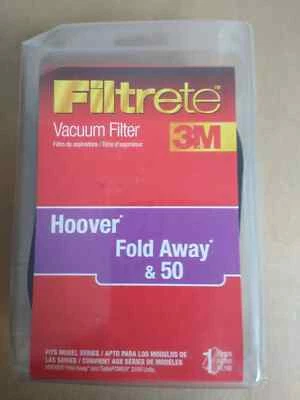 3M Filtrete 64801A / 64801Q Vacuum Filter, For Hoover Fold Away & 50 - Image 1 of 2