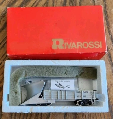 Rivarossi Snow Plow With Light Union Pacific 2290 HO Scale Train Car Italy - Image 1 of 4