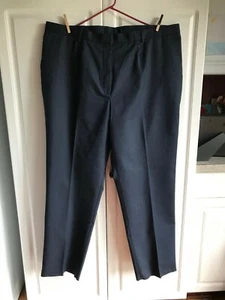 Nuevo Para Mujer Dama Edwards Informal Frente Plano Uniforme/Pantalones de Vestir de Trabajo Talla 24W - Imagen 1 de 6