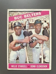 1966 Topps Buc Belters #99 Stargell & Clendenon - Bild 1 von 2