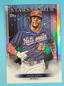2022 Topps Serie Una Estrellas de MLB Juan Soto Nacionales de Washington #SMLB-23 - Imagen 1 de 2