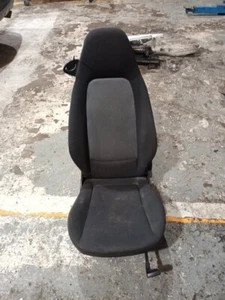 Smart Fortwo Coupe 2006-2014 DRIVERS SEAT Black Cloth Grey Panelling - Picture 1 of 5