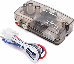 Car Stereo Audio RCA Line-Out Speaker Level Converter High Audio to low Audio - Picture 1 of 7