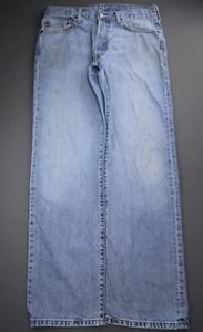 Vintage Herren 2004 Levi's Button Fly 501 Jeans Straight Light Gr. 34x32 (Msr 34x31) - Bild 1 von 12