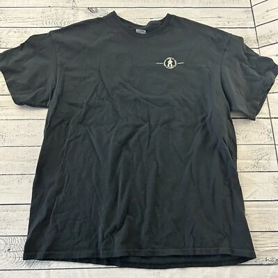 Cowboy Up I Bleed Red White & Blue Short Sleeve T Shirt Men's XL Black - Image 1 of 4