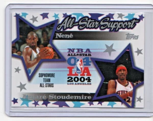 NENE - AMARI STOUDAMIRE 2004-05 Topps ALL-STAR SUPPORT #ASNS PHOENIX DENVER - Picture 1 of 1