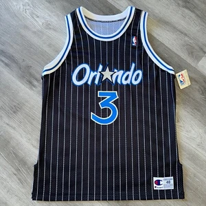 Authentic Dennis Scott Orlando Magic Jersey 48 XL Champion New - Picture 1 of 6