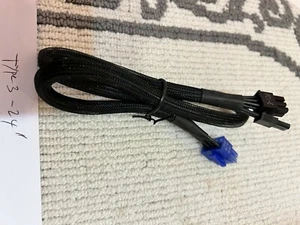 Lot  6 pcs Corsair 8 PIN TO 6+2 pin  PCIE VGA  POWER cable For CORSAIR TYPE 3 - Picture 1 of 3