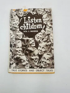 Listen Children By Rita F. Showden Vintage Educational Book Listening Empathy - Picture 1 of 6