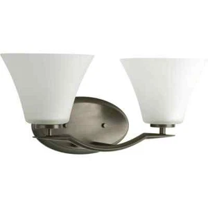 Progress Lighting P2005-20W Two-Light Bath Fixture-Antique Bronze ~NEW~ - Picture 1 of 1
