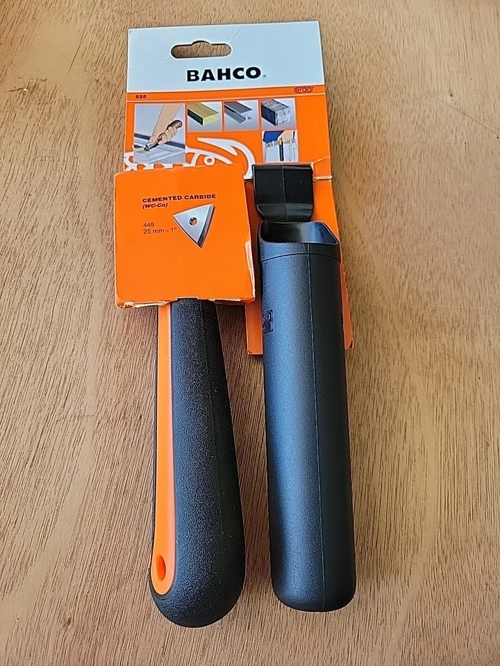 RASPADOR DE PINTURA DE ALTA RESISTENCIA BAHCO ERGO 625 25 mm con bordes de carburo triangular envío gratuito Foto 1 de 4