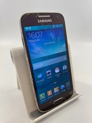 Samsung Galaxy S4 Mini Purple Unlocked 8GB 4.3" 8MP Android Smartphone Cracked - Image 1 of 4
