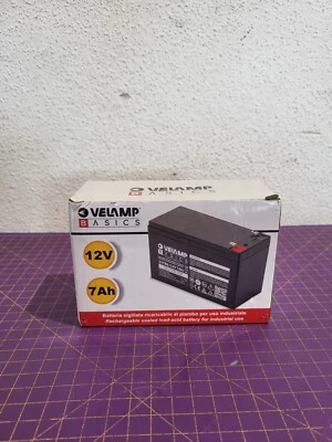 VELAMP 23788 12V 7Ah wiederaufladbare Bleibatterie _1,8_5