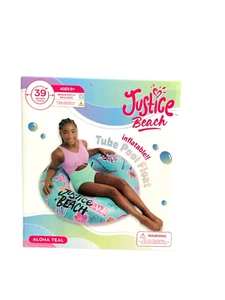 Aloha Teal galleggiante gonfiabile Justice Beach 39"" ($) - Foto 1 di 4