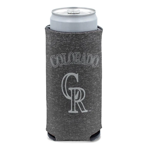 WinCraft Colorado Rockies 12oz. Team Logo Slim Can Cooler Cover