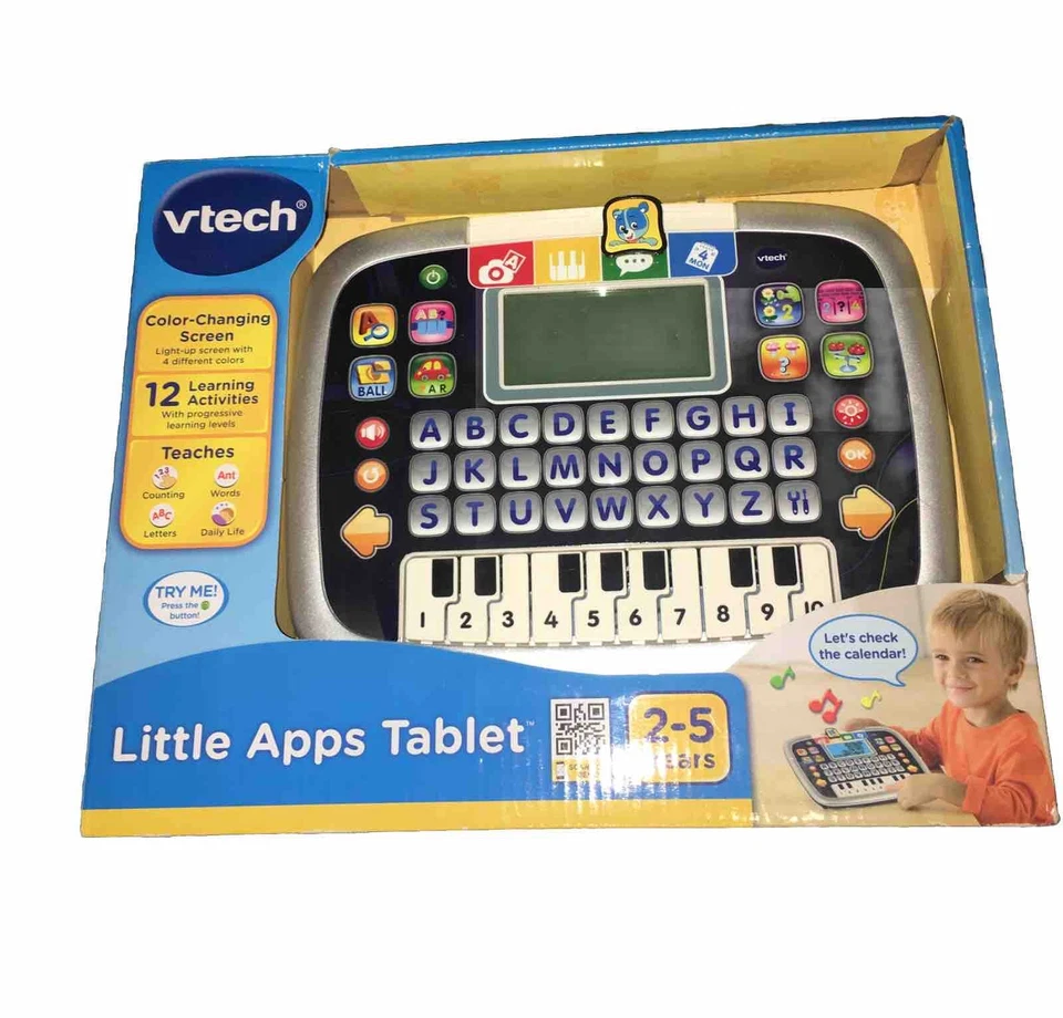 VTech Little Apps Tablet Color Changing Screen 12 Learning Activities - Image 1 of 2